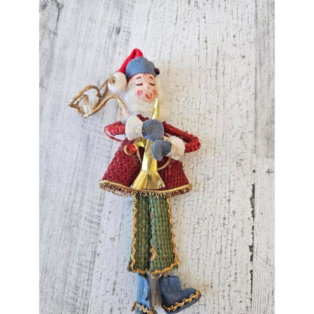 Unique trumpet band musical ornament Xmas tree
